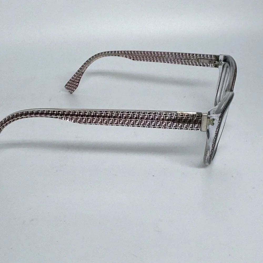 FENDI FF0003 Italy BlackPink Clear Eyeglasses Frame 52-16-140 H15809‎
